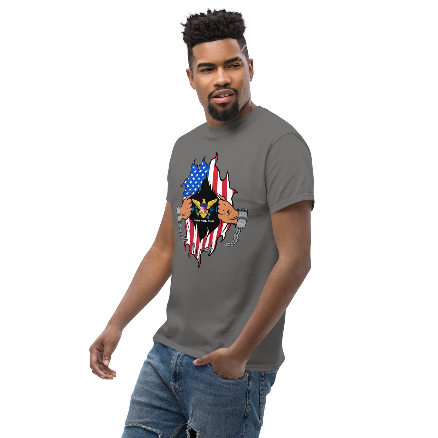 Island Dawn: Virgin Islands Men's Classic Tee