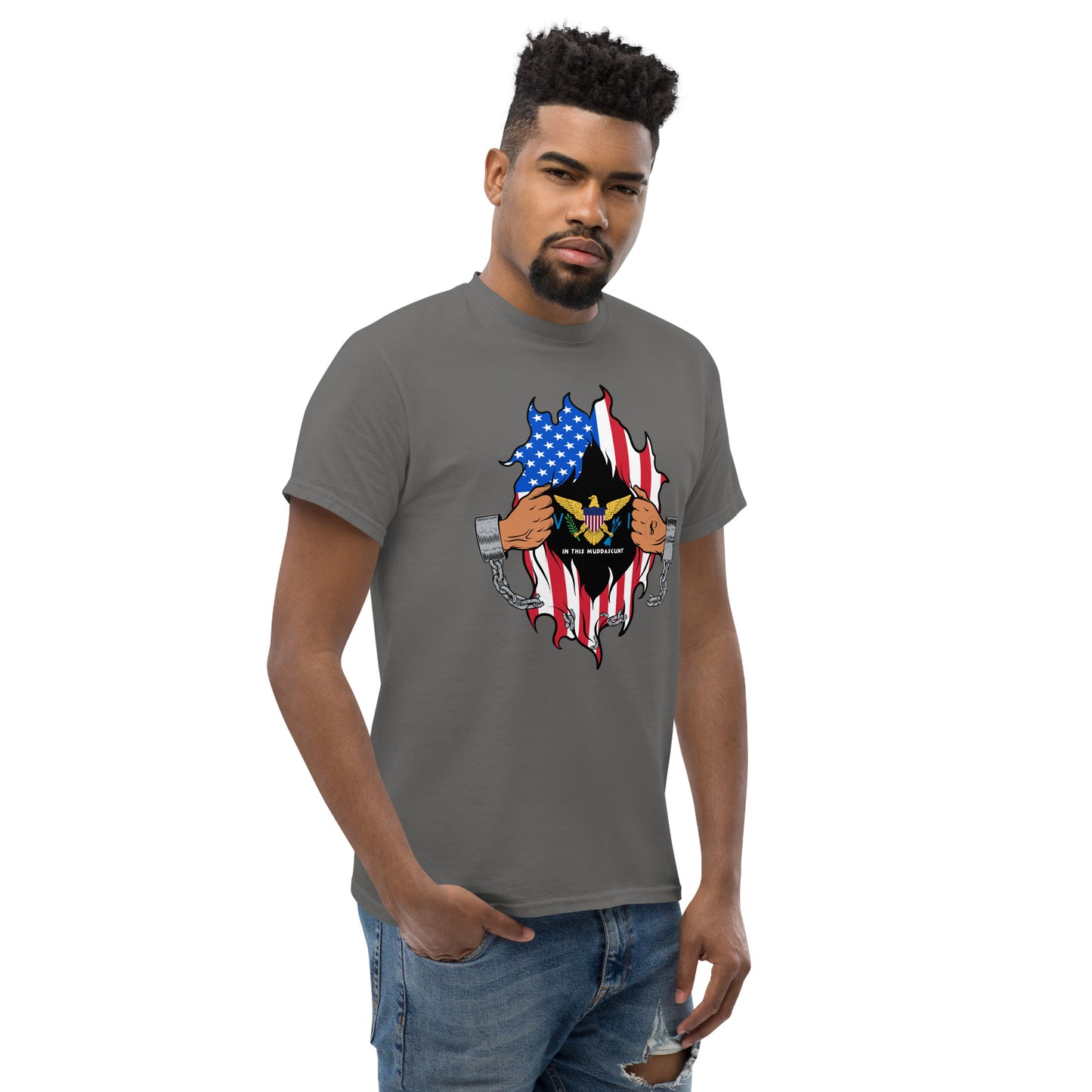 Island Dawn: Virgin Islands Men's Classic Tee