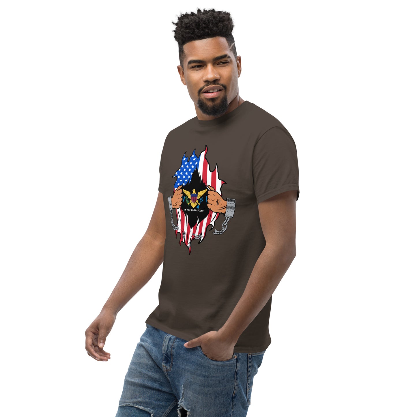 Island Dawn: Virgin Islands Men's Classic Tee