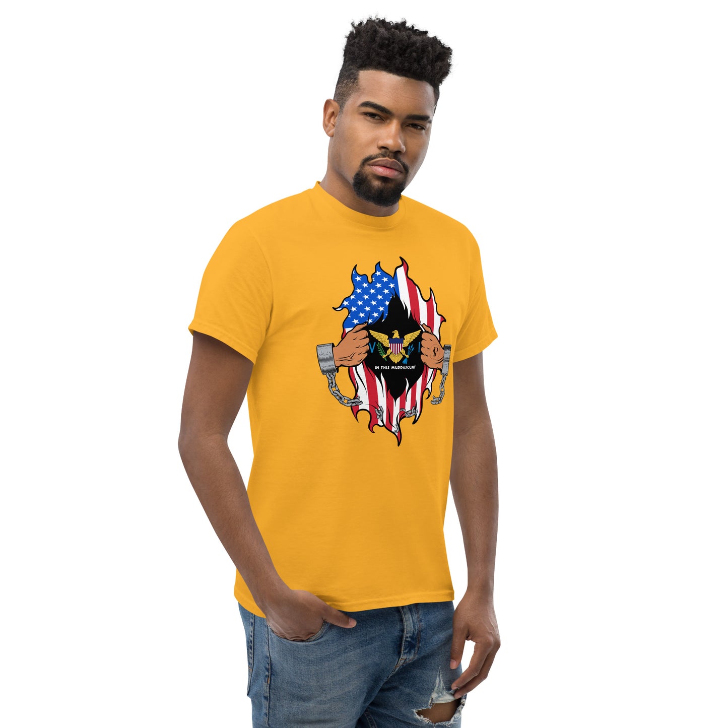 Island Dawn: Virgin Islands Men's Classic Tee