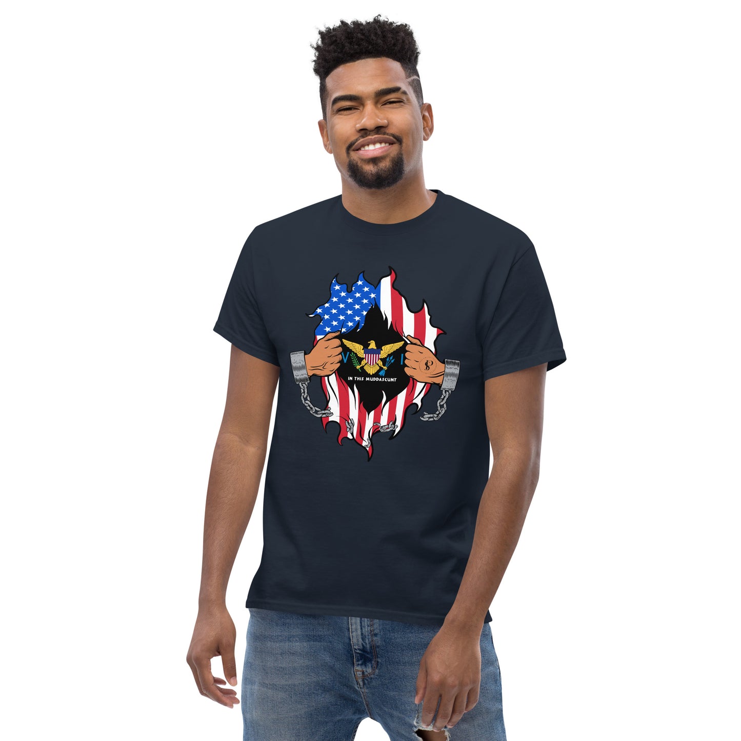 Island Dawn: Virgin Islands Men's Classic Tee