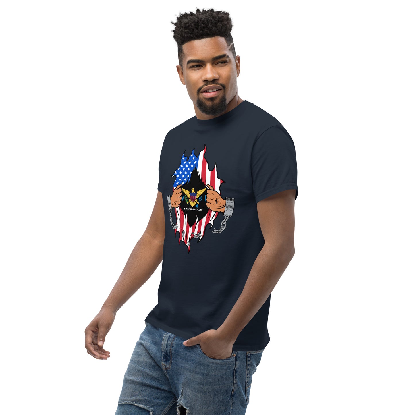 Island Dawn: Virgin Islands Men's Classic Tee