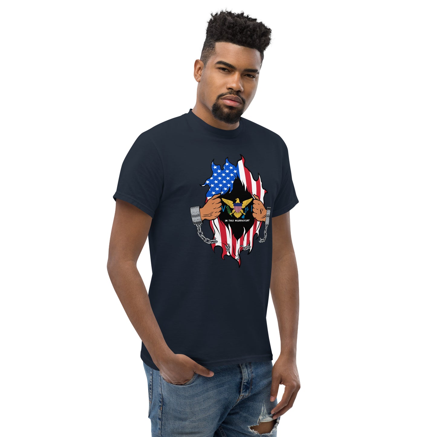 Island Dawn: Virgin Islands Men's Classic Tee