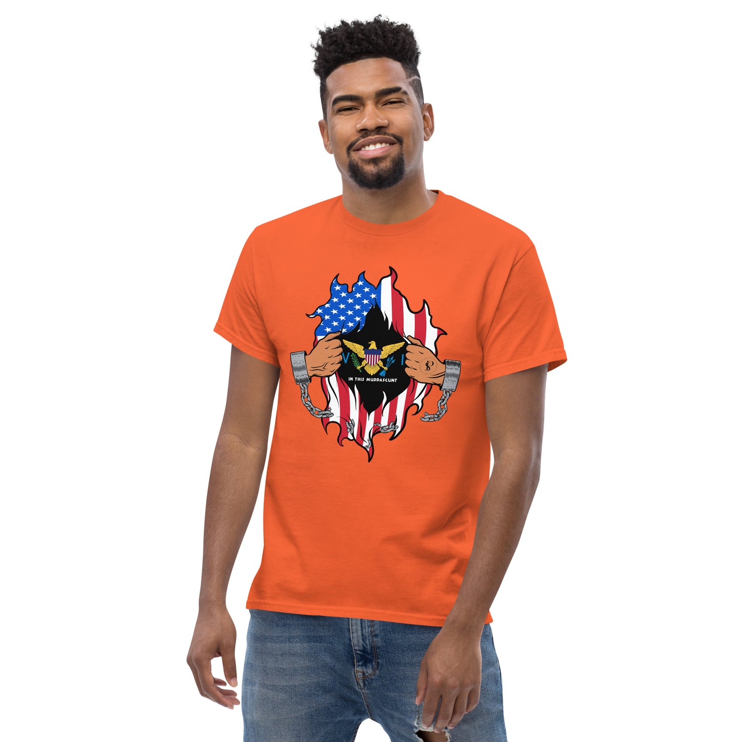 Island Dawn: Virgin Islands Men's Classic Tee