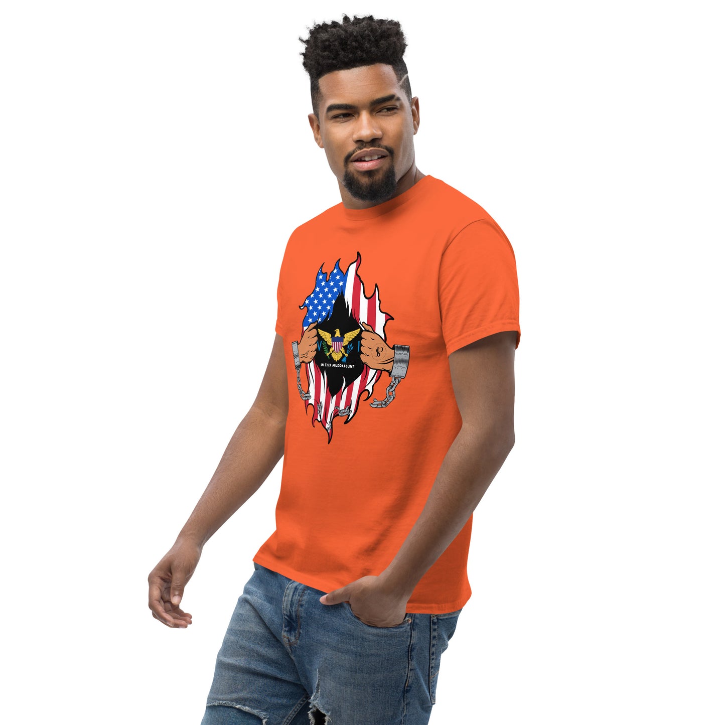 Island Dawn: Virgin Islands Men's Classic Tee