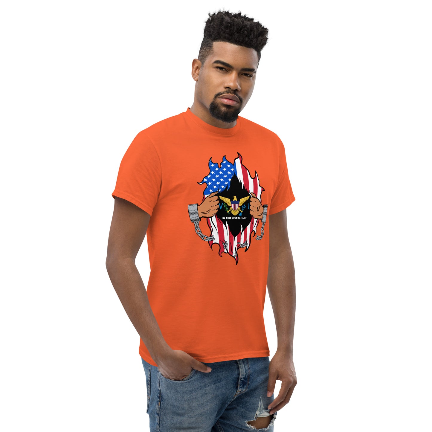 Island Dawn: Virgin Islands Men's Classic Tee
