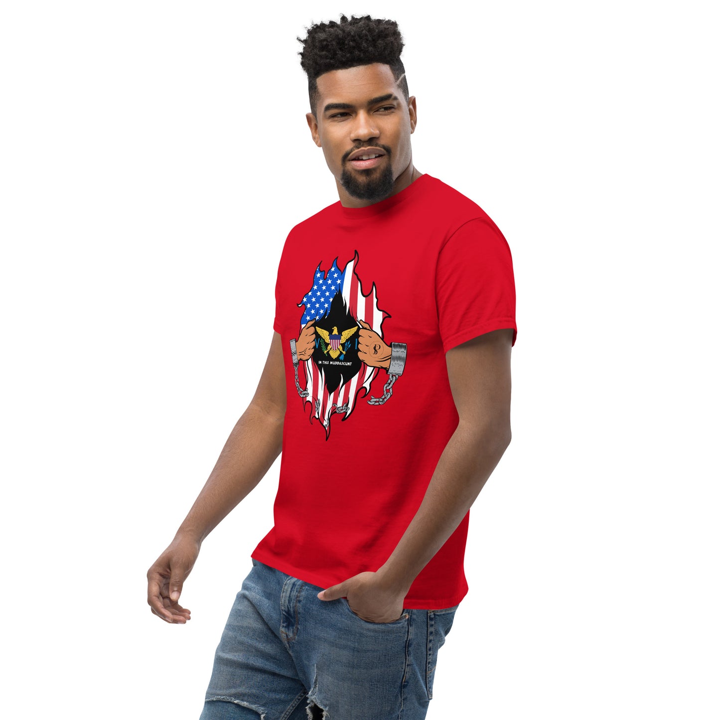 Island Dawn: Virgin Islands Men's Classic Tee