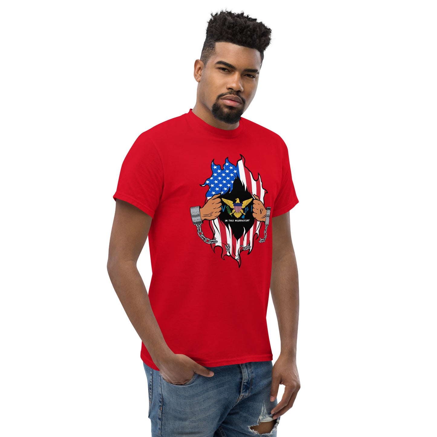 Island Dawn: Virgin Islands Men's Classic Tee