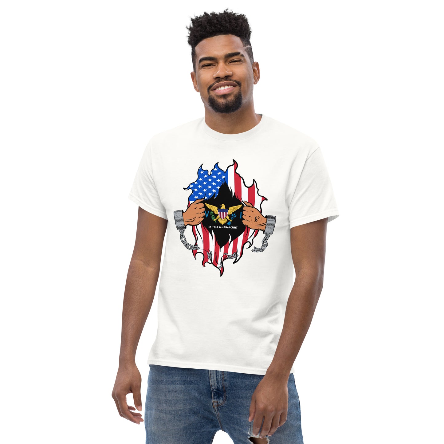 Island Dawn: Virgin Islands Men's Classic Tee