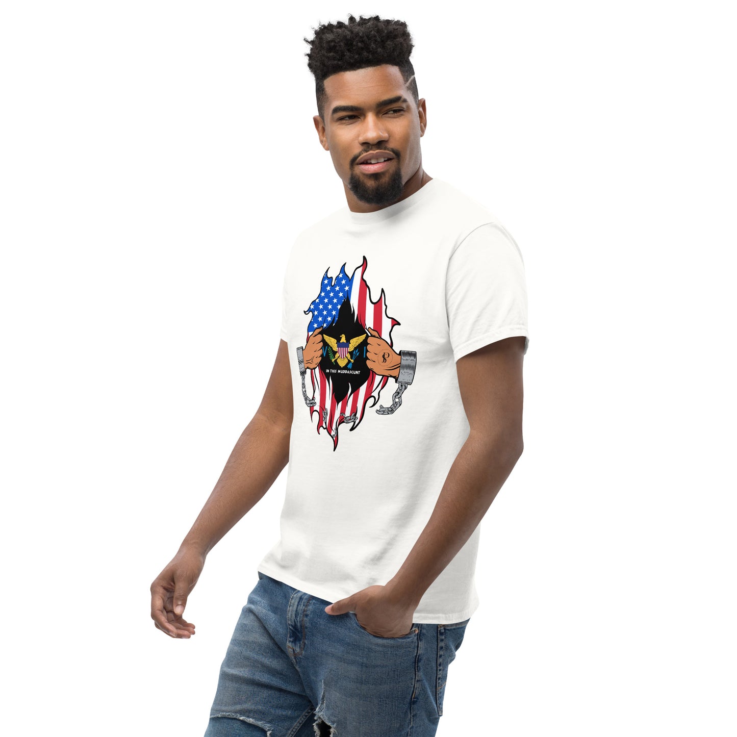 Island Dawn: Virgin Islands Men's Classic Tee