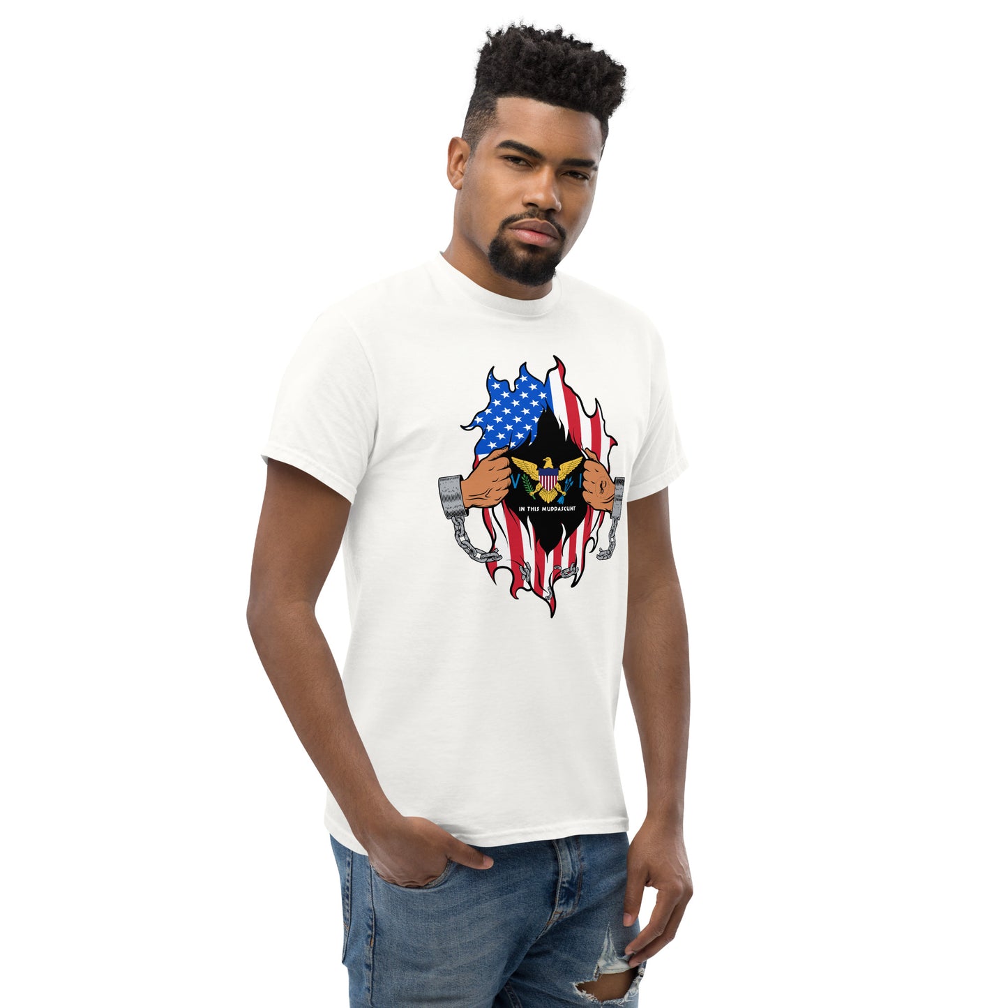 Island Dawn: Virgin Islands Men's Classic Tee