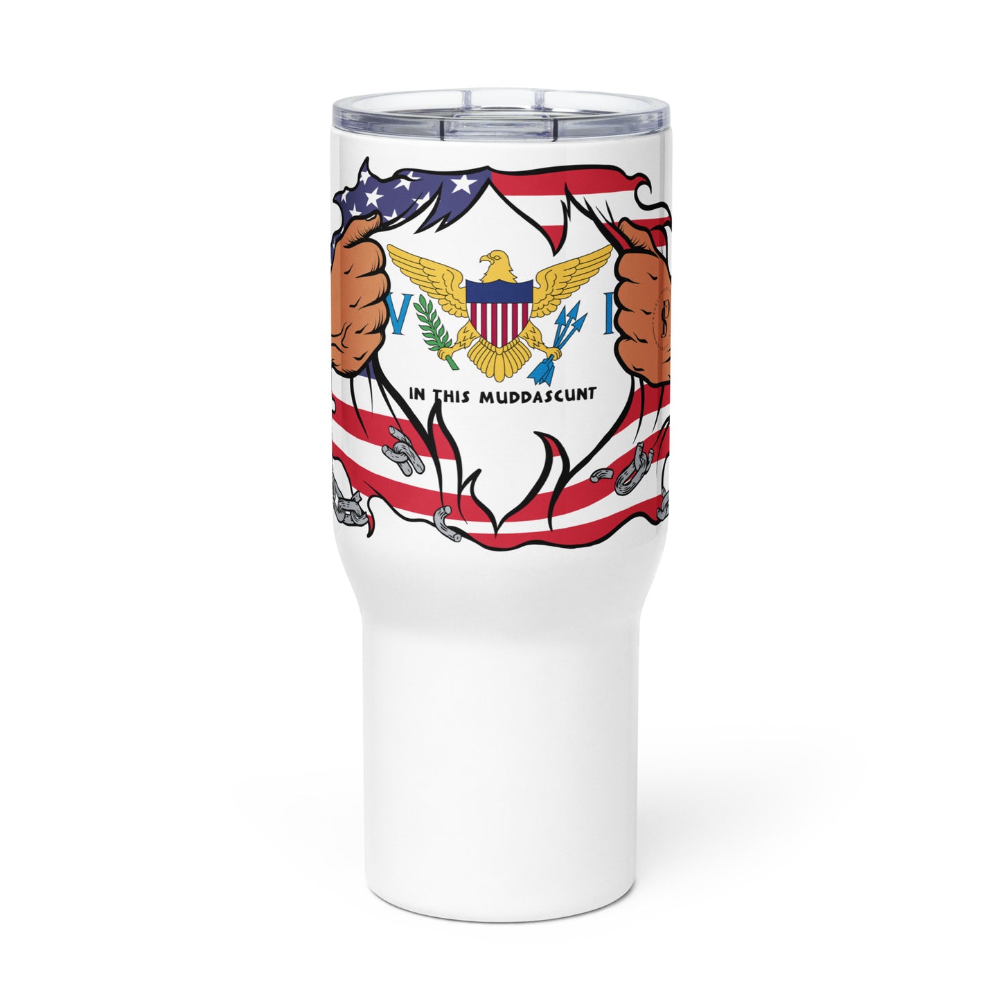 Virgin Islands Voyager: Travel Mug with Handle