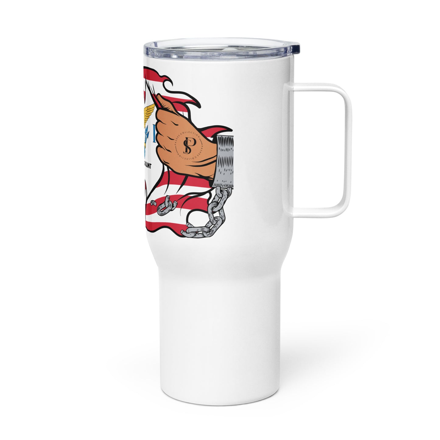 Virgin Islands Voyager: Travel Mug with Handle