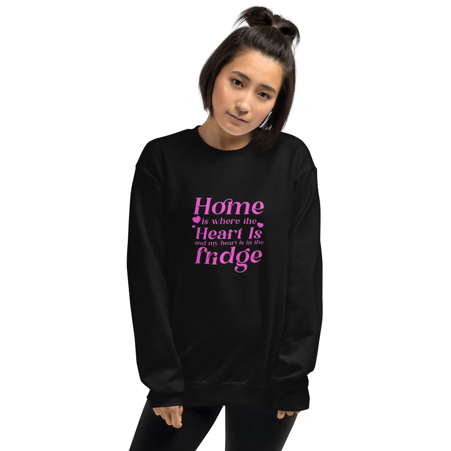 Home Is Where the Heart Is: Women's Cozy Classic Sweatshirt