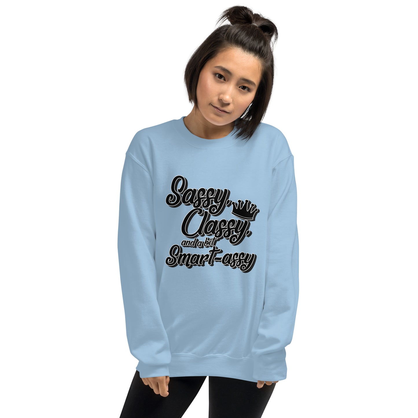 Sassy & Classy: Women's Cozy Classic Sweatshirt