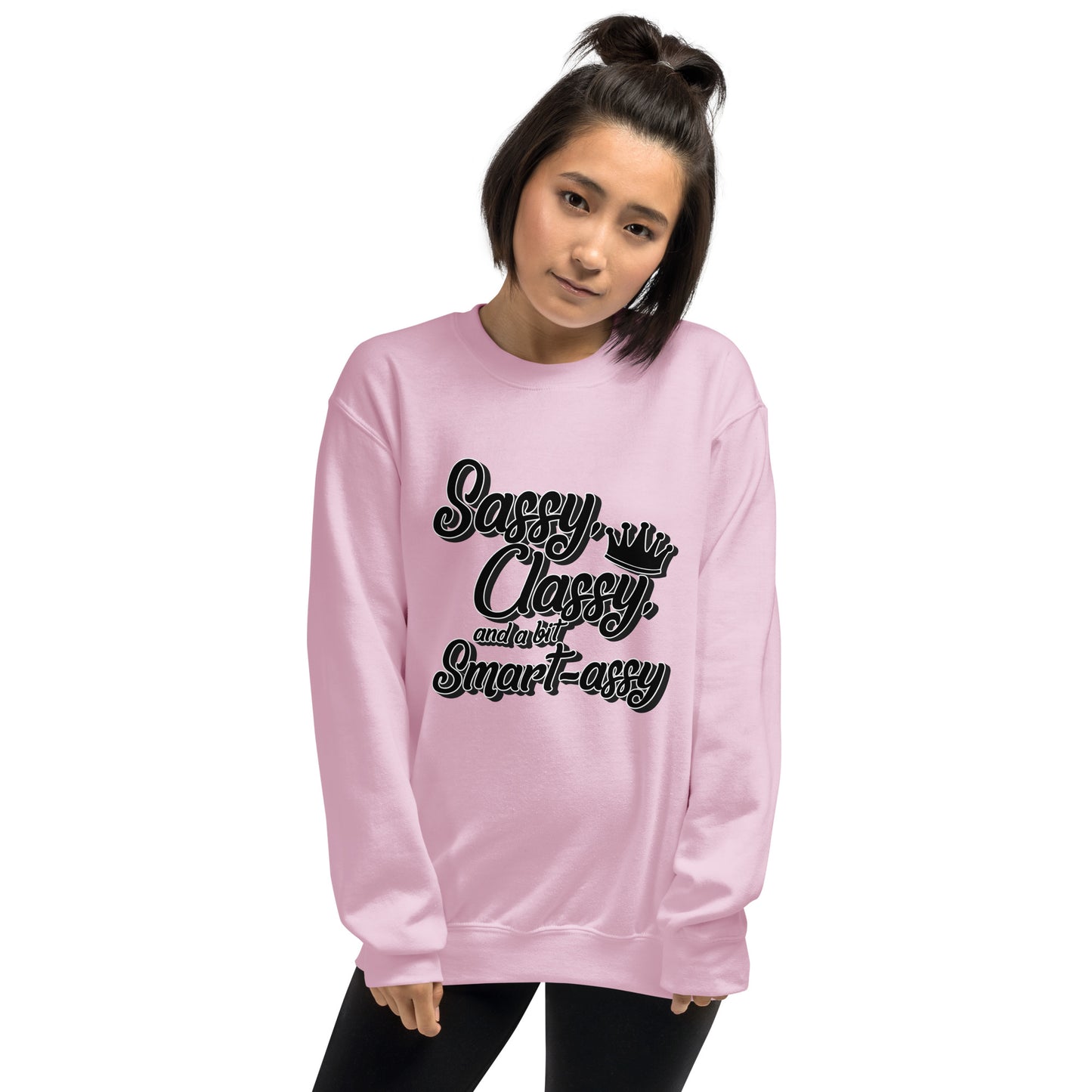 Sassy & Classy: Women's Cozy Classic Sweatshirt