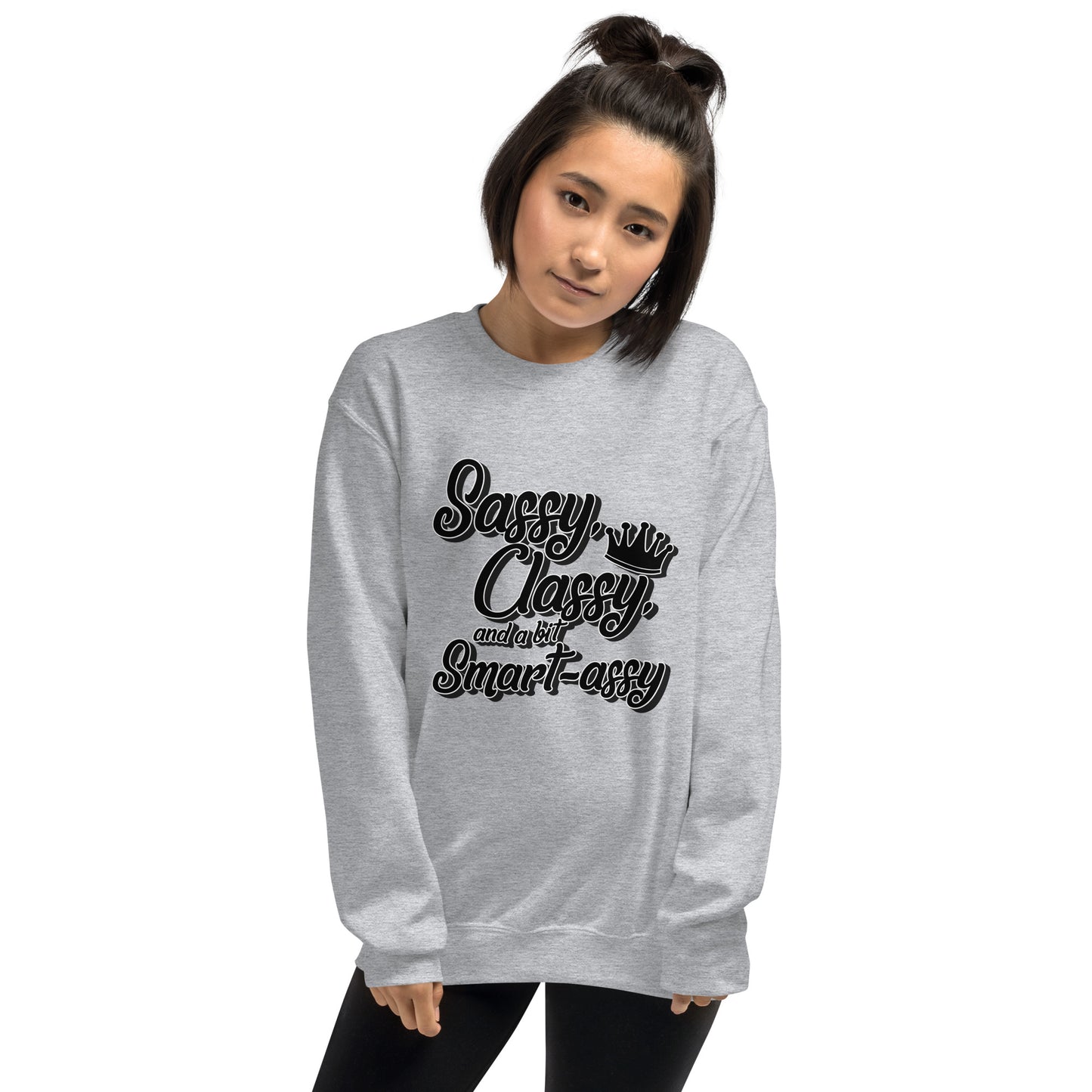Sassy & Classy: Women's Cozy Classic Sweatshirt