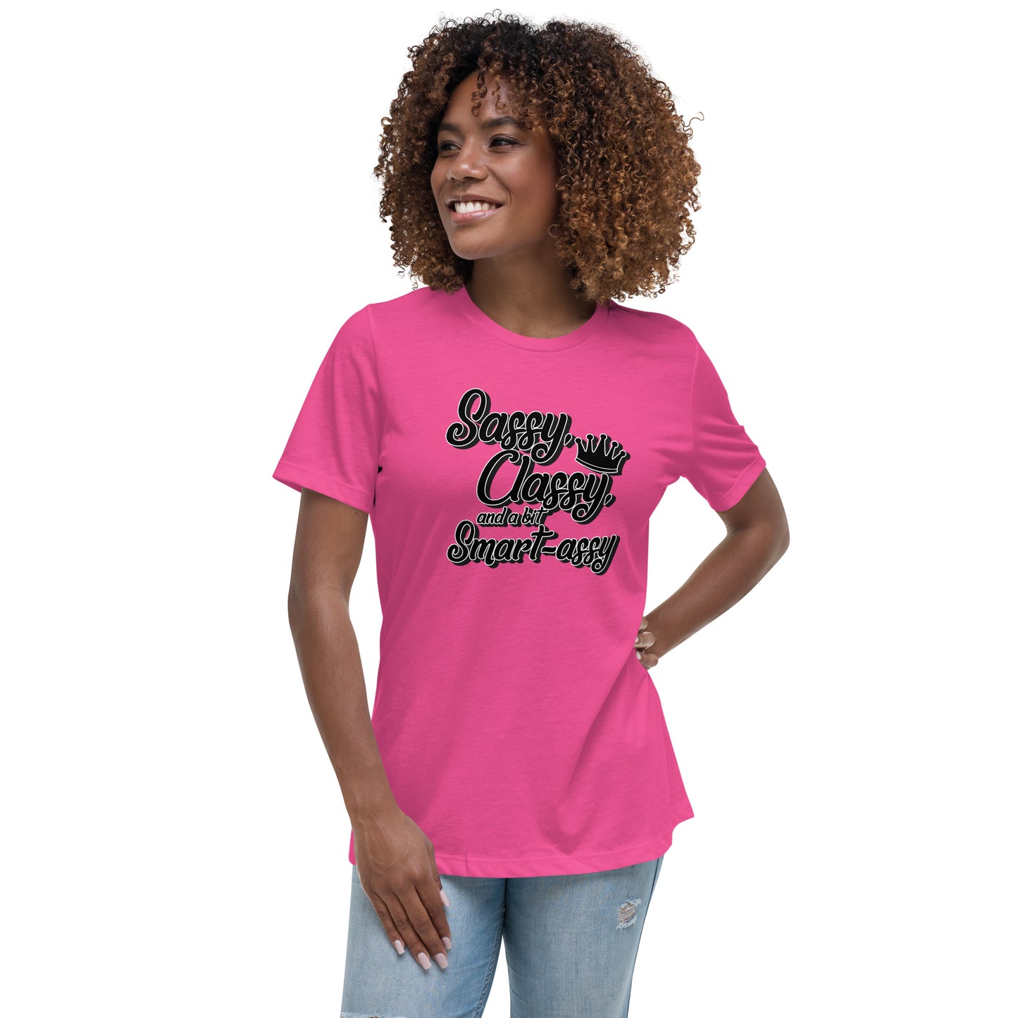 Sassy & Classy: Women's Ultra-Soft Relaxed Tee