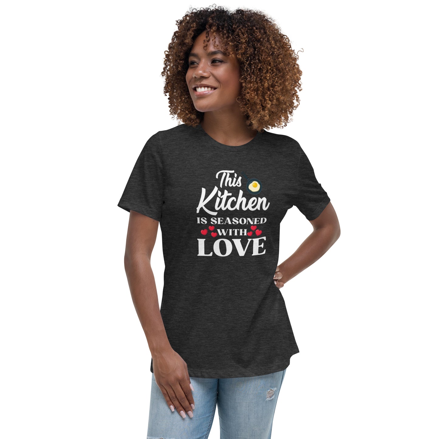 Kitchen is Love: Women's Ultra-Soft Relaxed Tee
