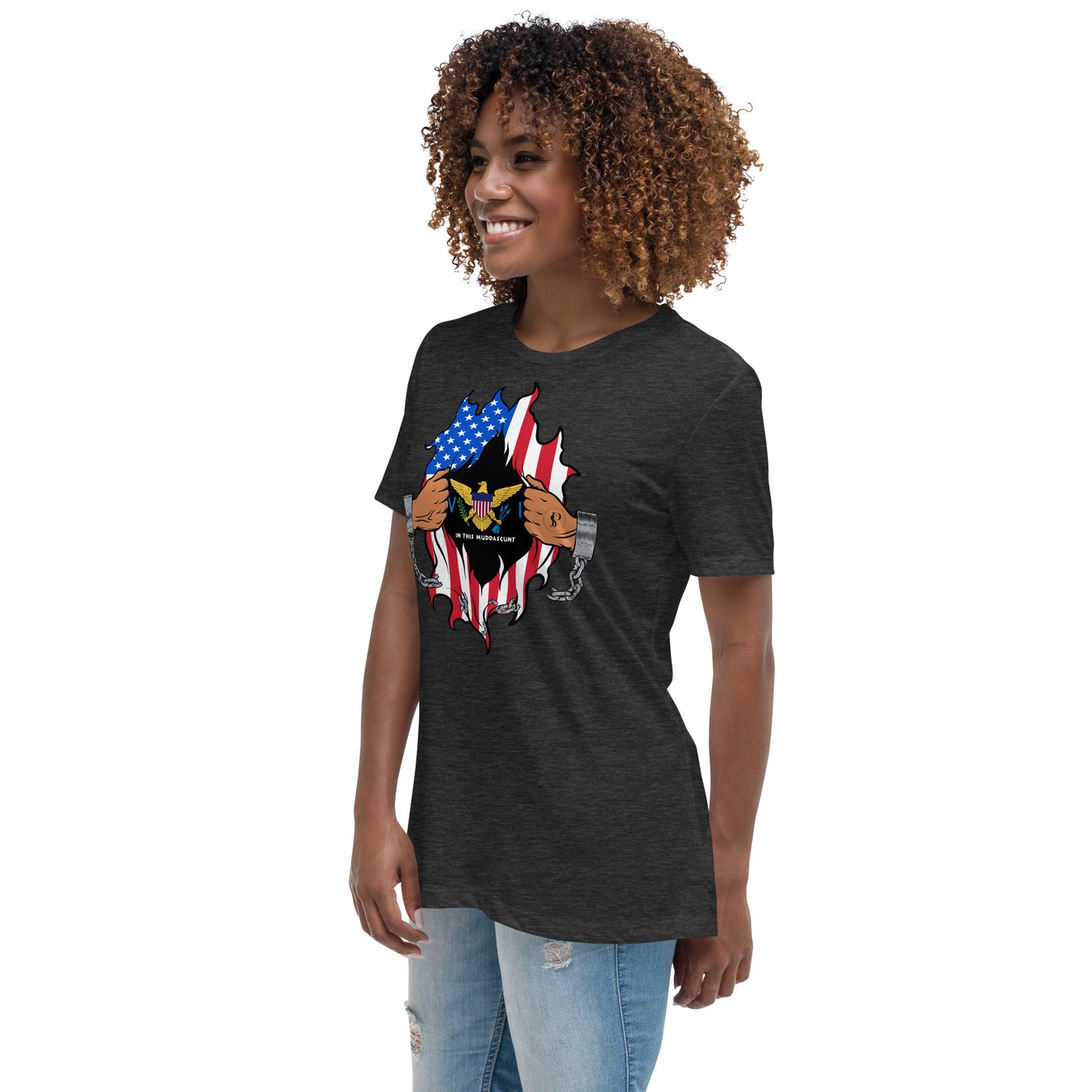 Tropical Breeze: Virgin Islands Women’s Relaxed Tee