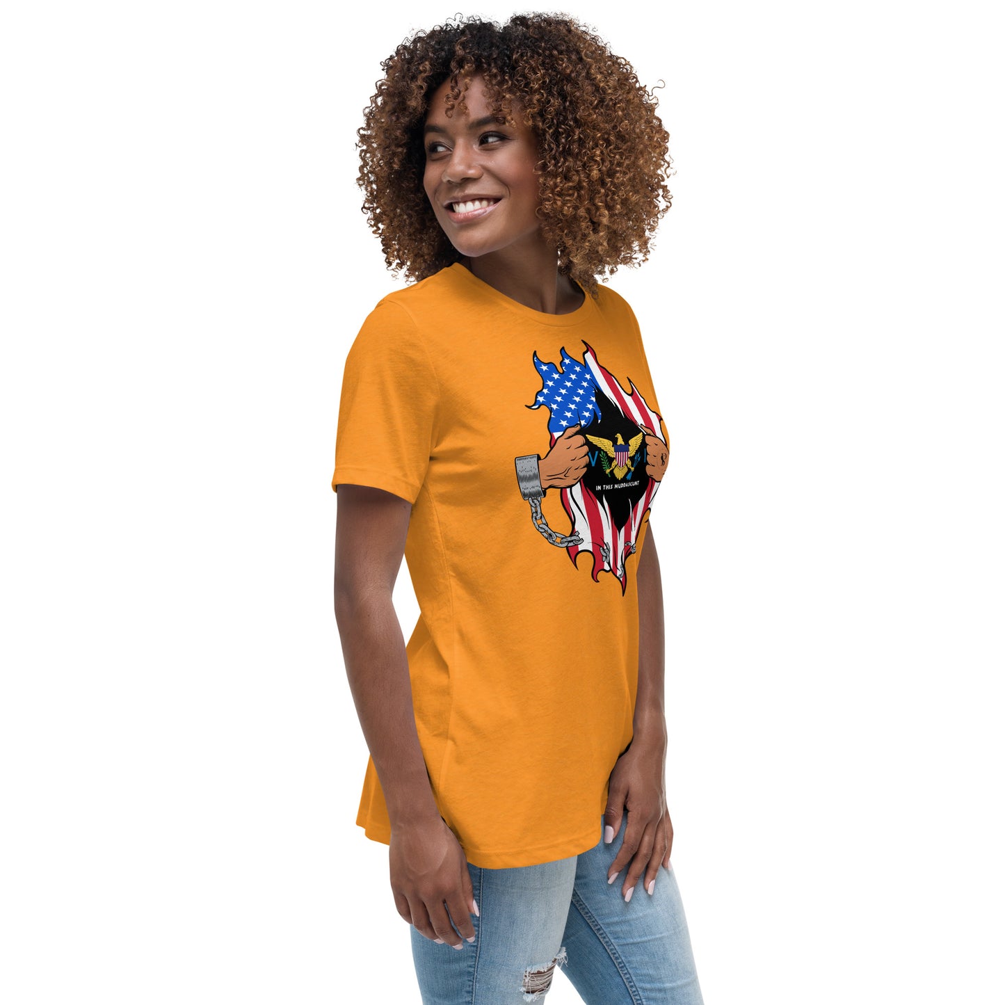 Tropical Breeze: Virgin Islands Women’s Relaxed Tee