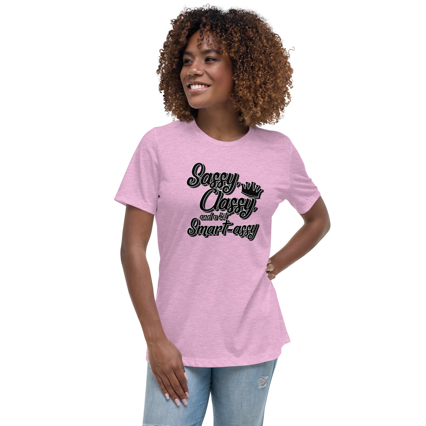 Sassy & Classy: Women's Ultra-Soft Relaxed Tee
