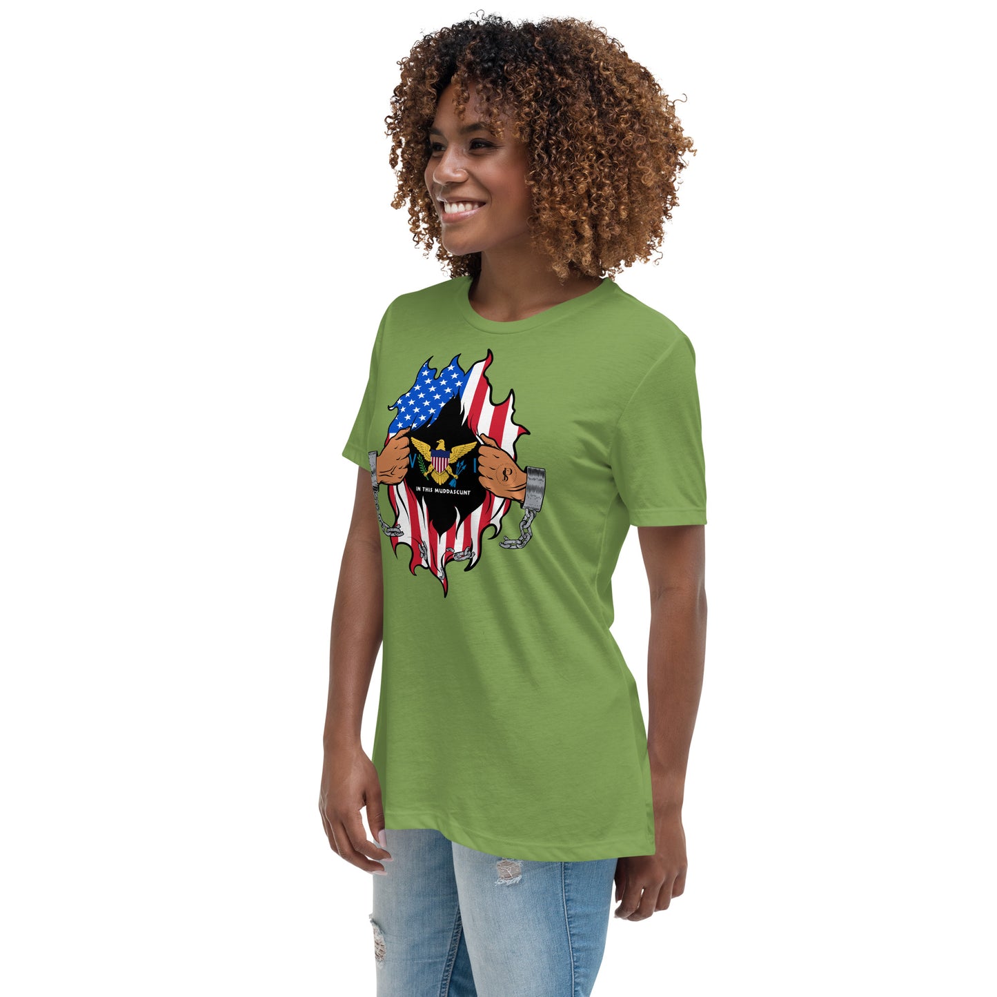 Tropical Breeze: Virgin Islands Women’s Relaxed Tee