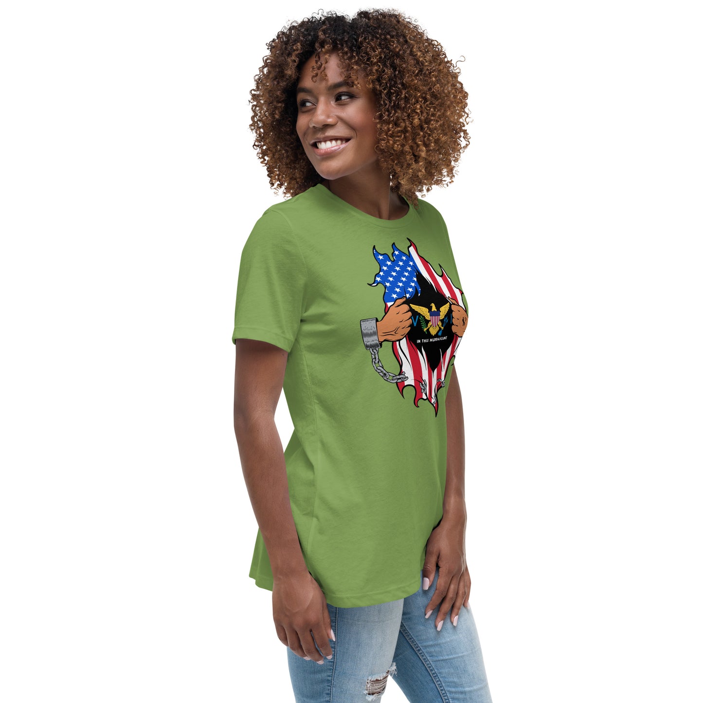 Tropical Breeze: Virgin Islands Women’s Relaxed Tee