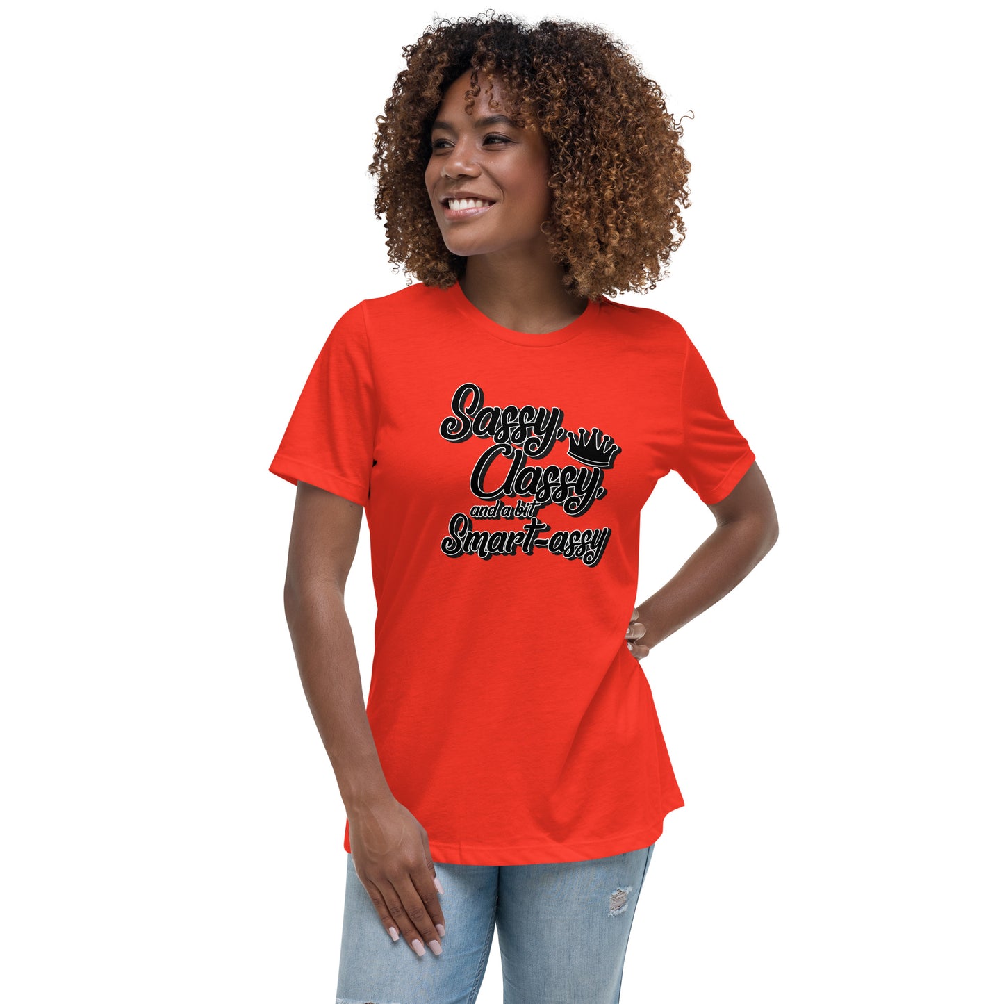 Sassy & Classy: Women's Ultra-Soft Relaxed Tee