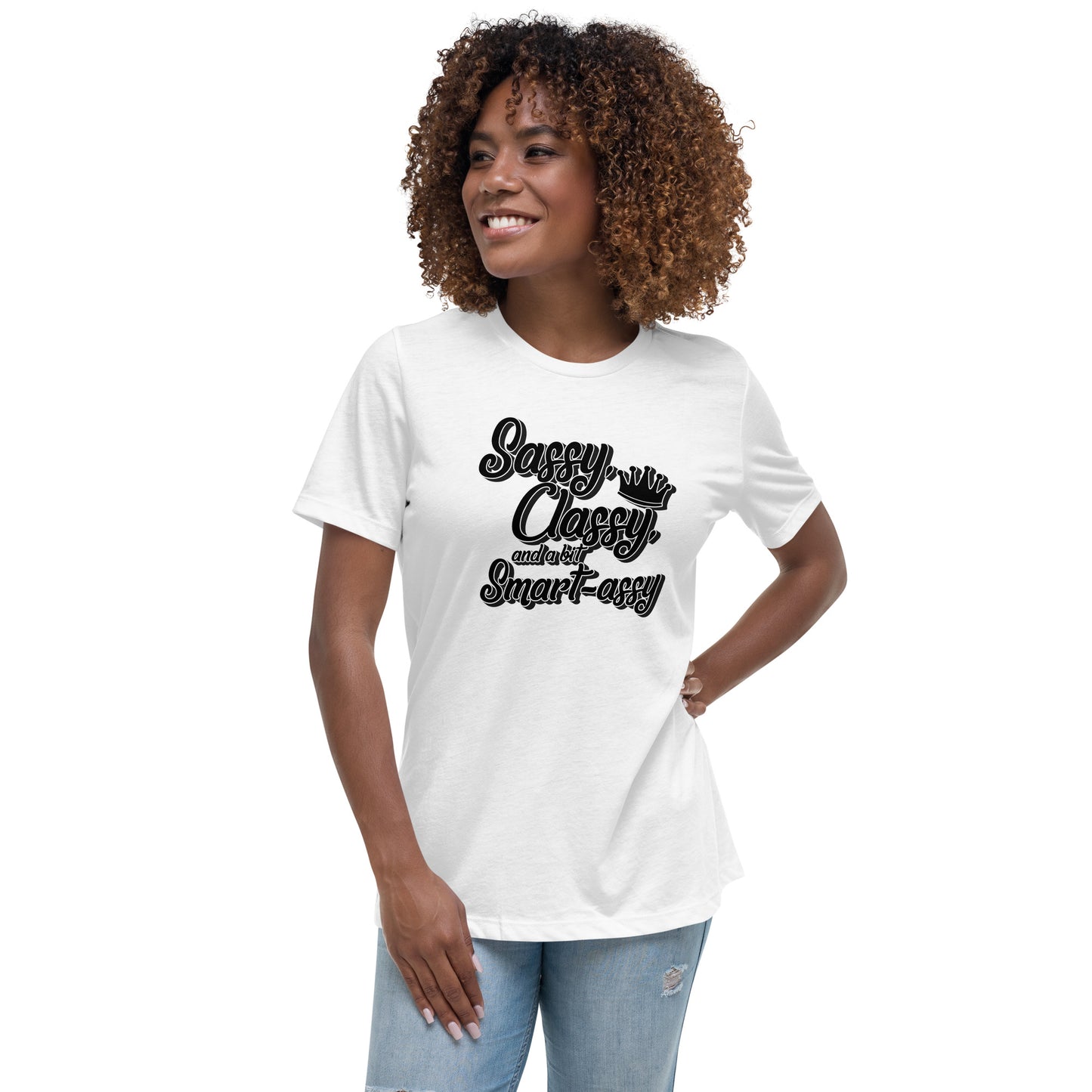 Sassy & Classy: Women's Ultra-Soft Relaxed Tee