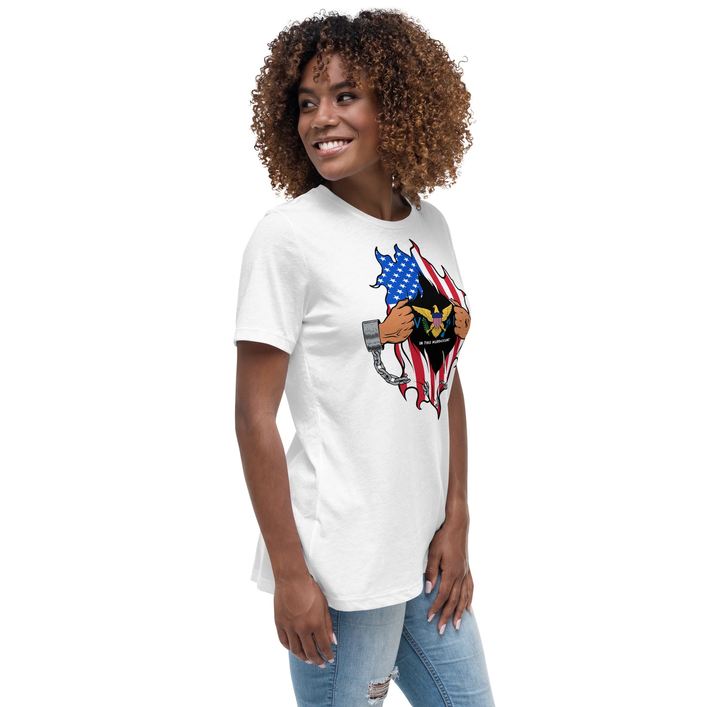 Tropical Breeze: Virgin Islands Women’s Relaxed Tee