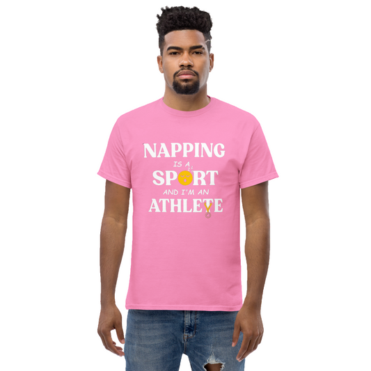 Napping is a Sport - Men’s Classic Tee Gildan 5000